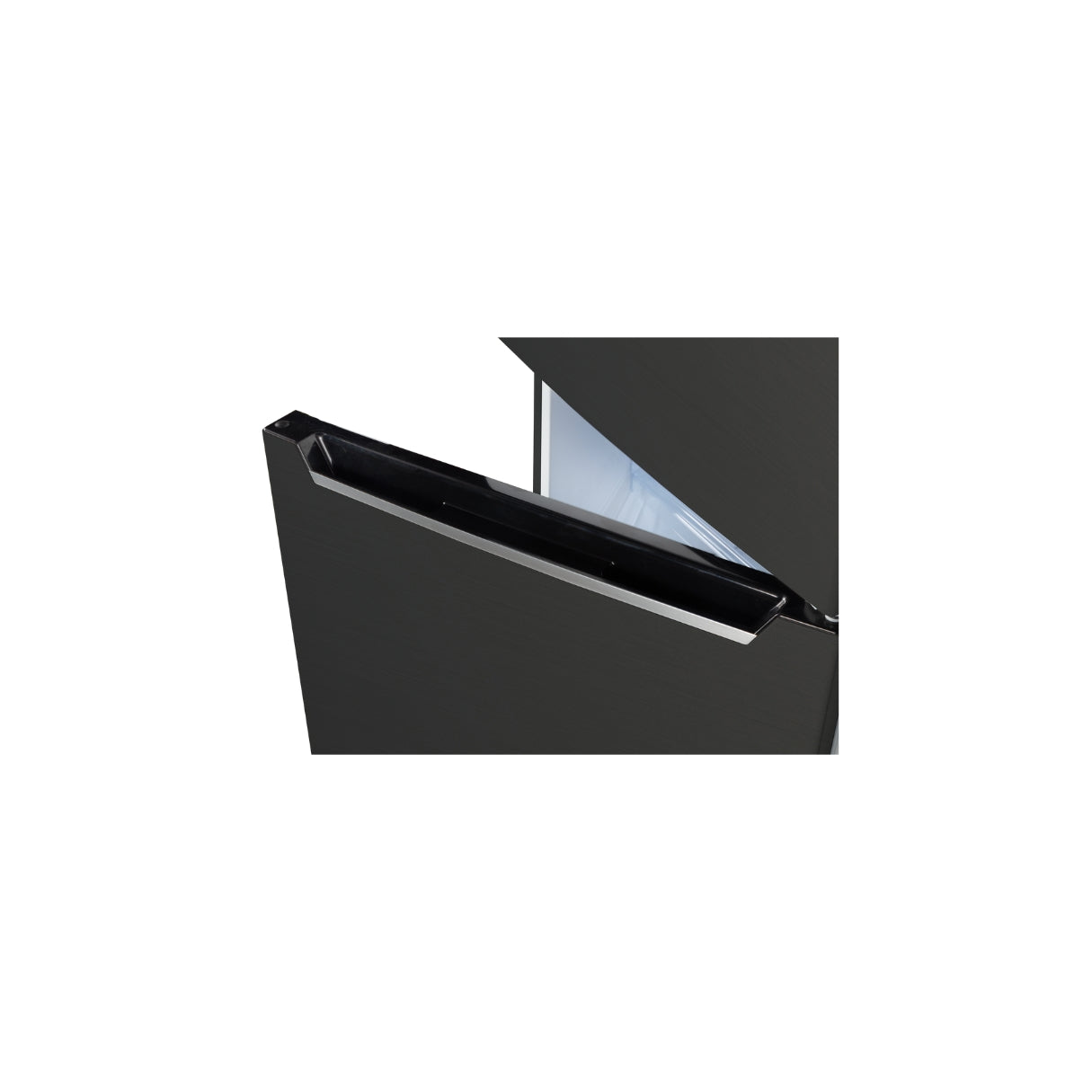 CHiQ 255L Top Mount Fridge Black Steel