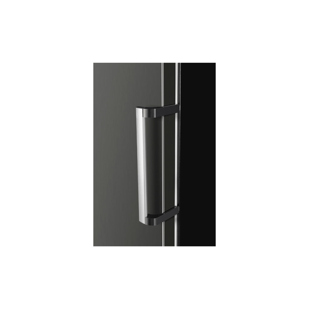 CHiQ 380L Hybrid Vertical Freezer Left Hinge Black Steel