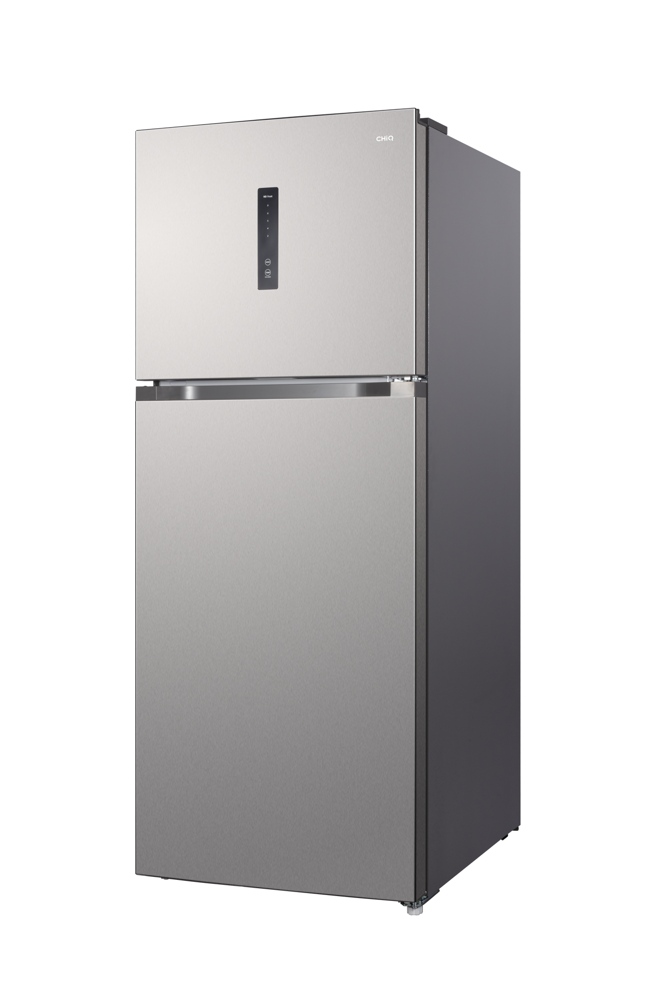 CHiQ 410L Top Mount Fridge Stainless Steel