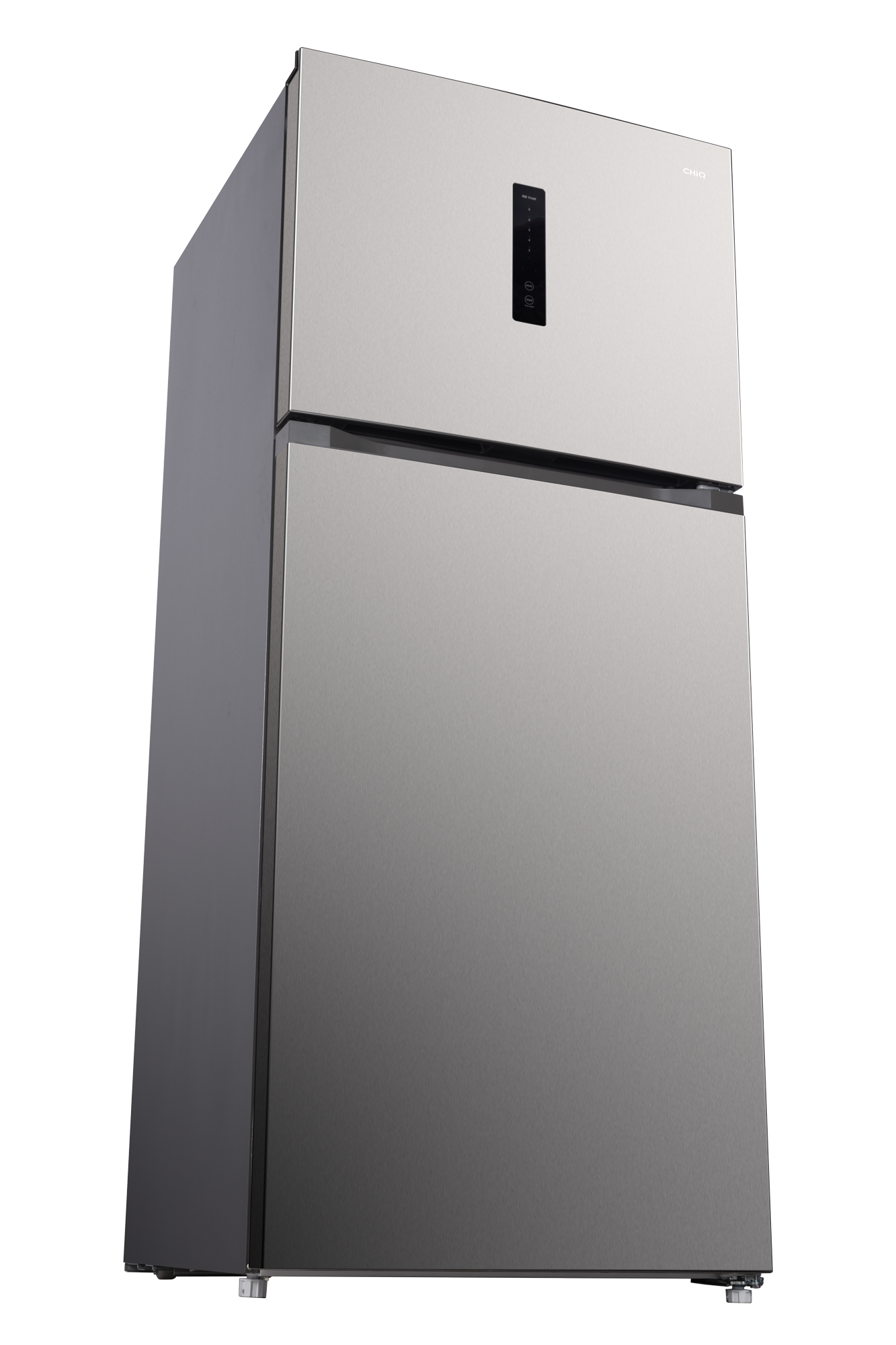 CHiQ 410L Top Mount Fridge Stainless Steel