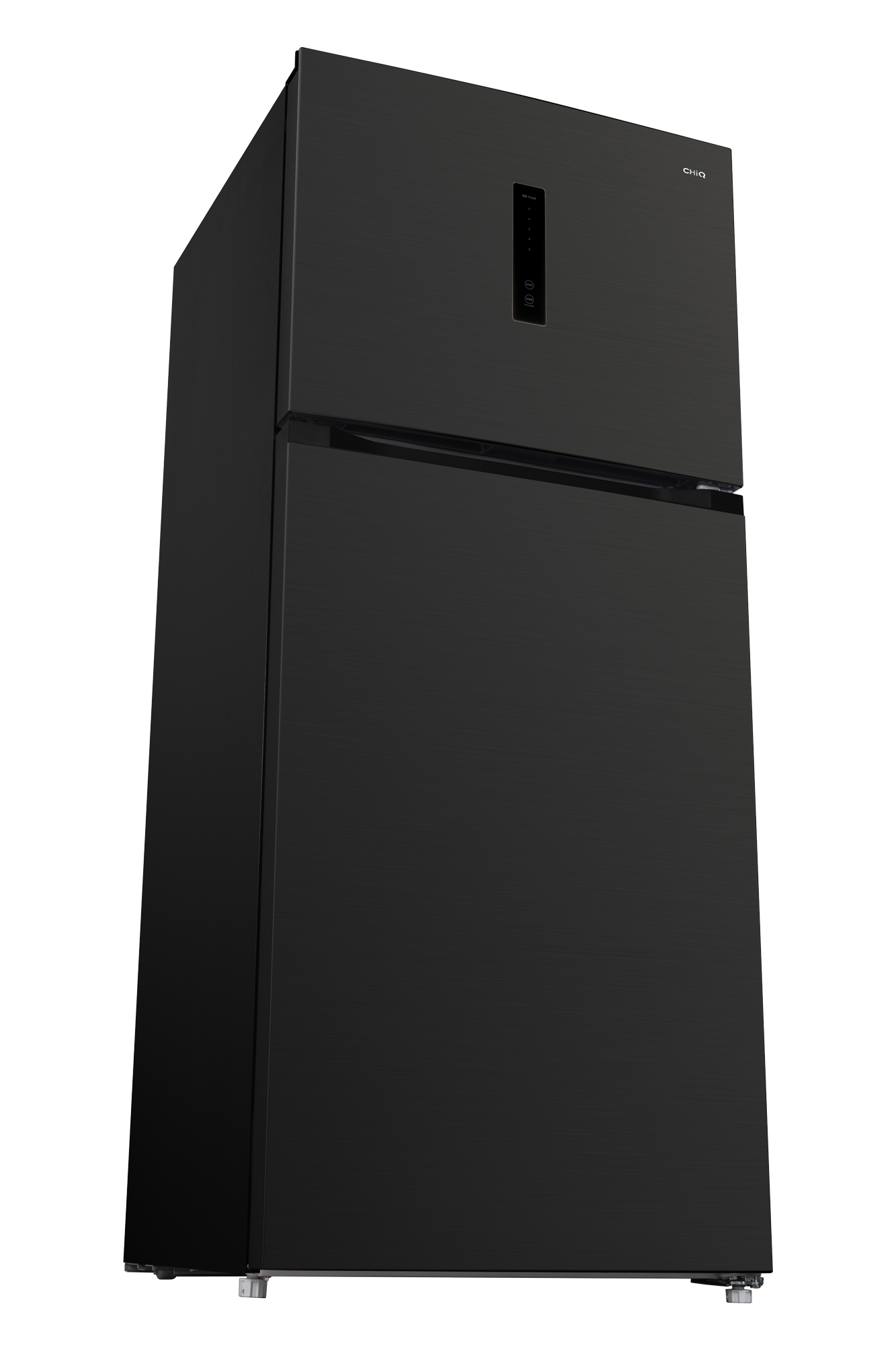 CHiQ 410L Top Mount Fridge Black Steel