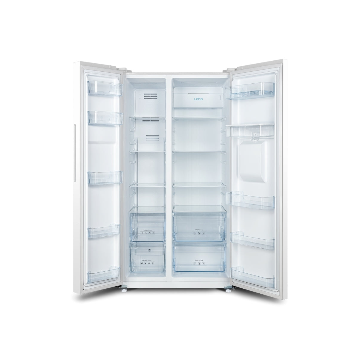 CHiQ 559L Side By Side Fridge White