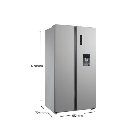 CHiQ 559L Side By Side Fridge VCM Silver