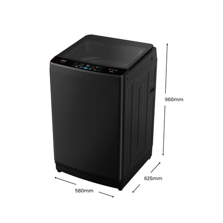 CHiQ 8Kg Top Load Washer Black