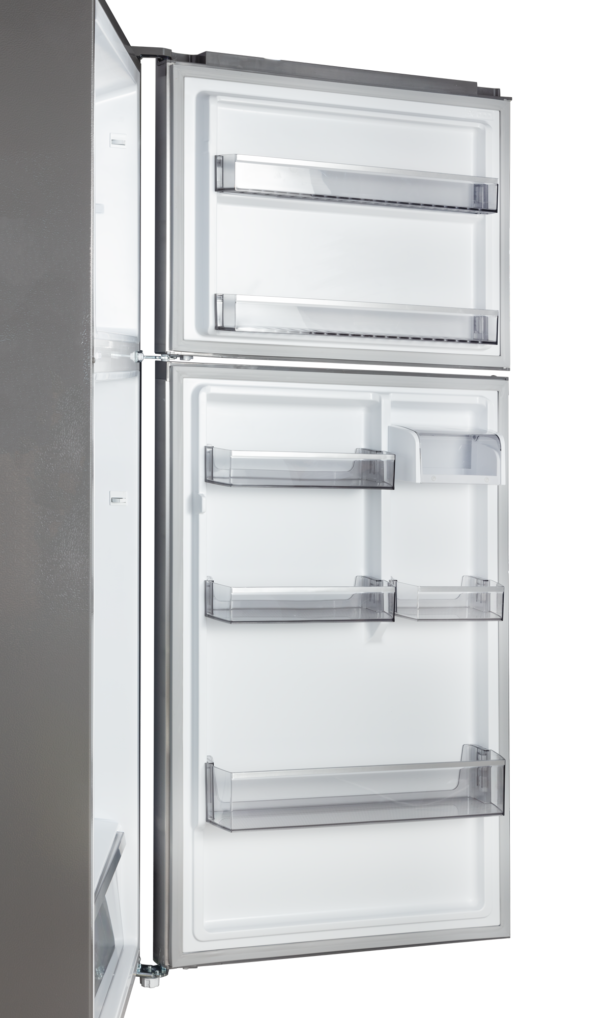 CHiQ 410L Top Mount Fridge Stainless Steel