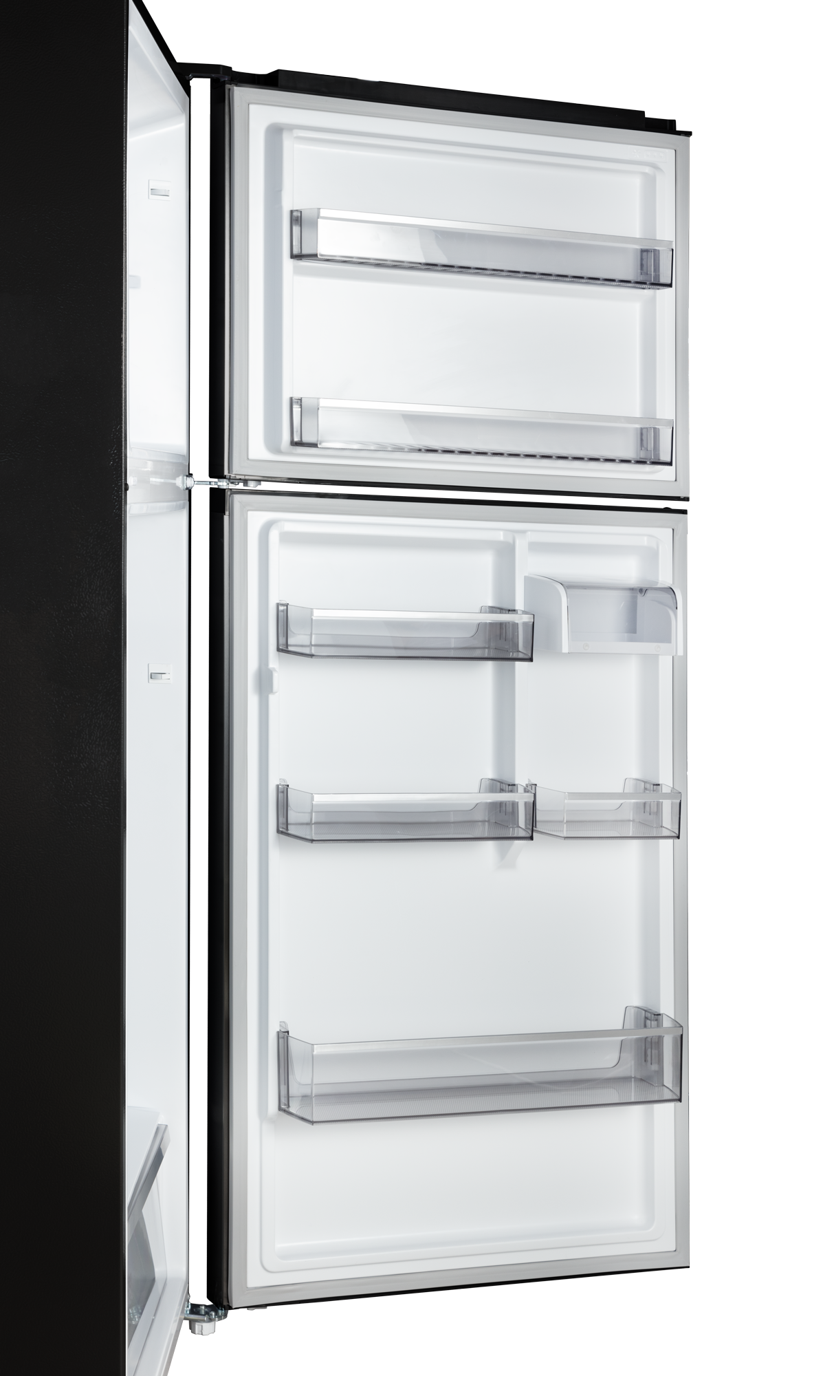 CHiQ 410L Top Mount Fridge Black Steel