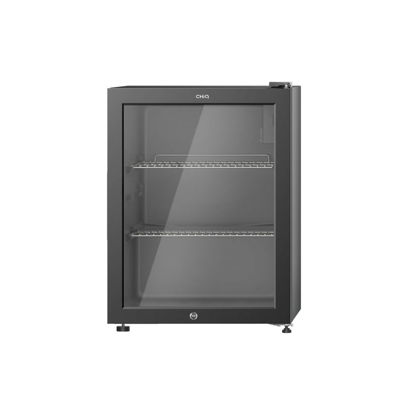 CHiQ 64L Beverage Centre Glass Door With Black Frame