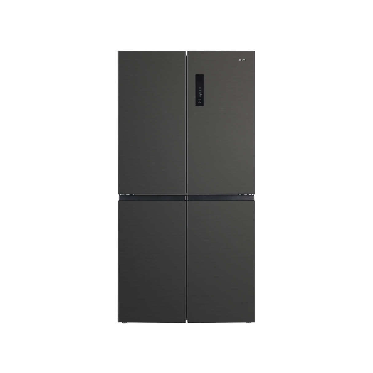 CHiQ 503L Cross Door Fridge Black Steel