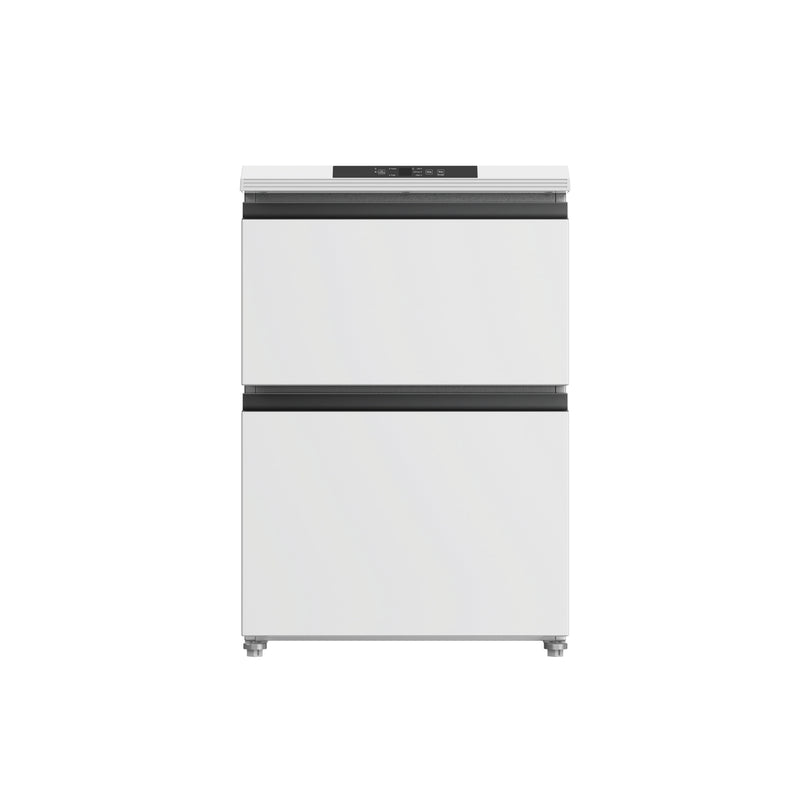CHiQ 145L Hybrid Vertical Frost Free Freezer White