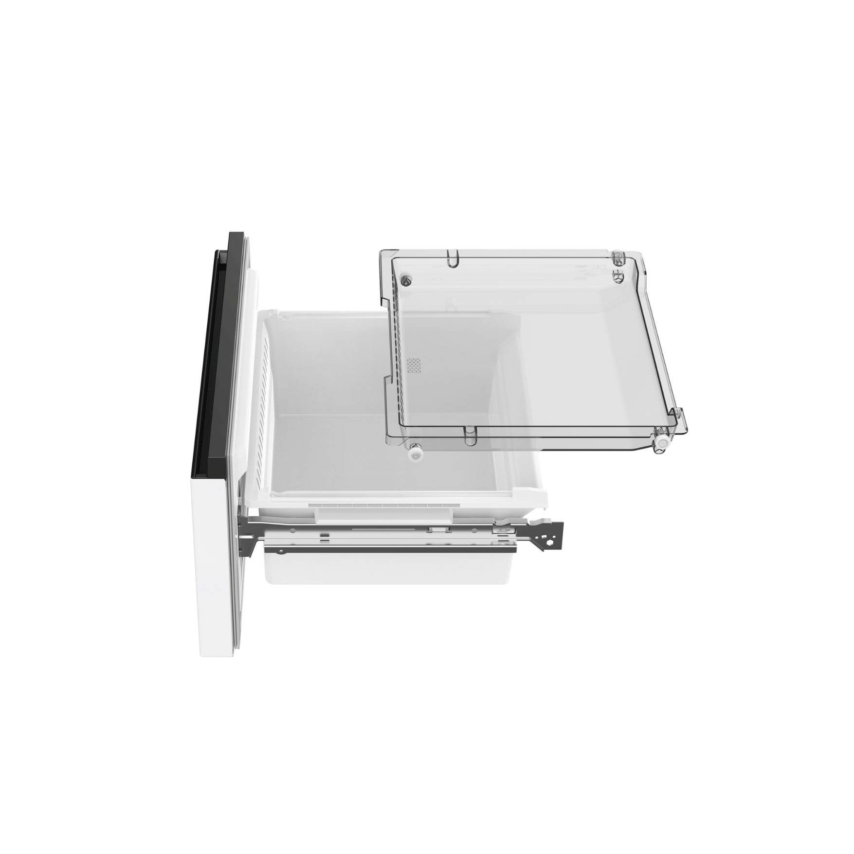 CHiQ 145L Hybrid Vertical Freezer White