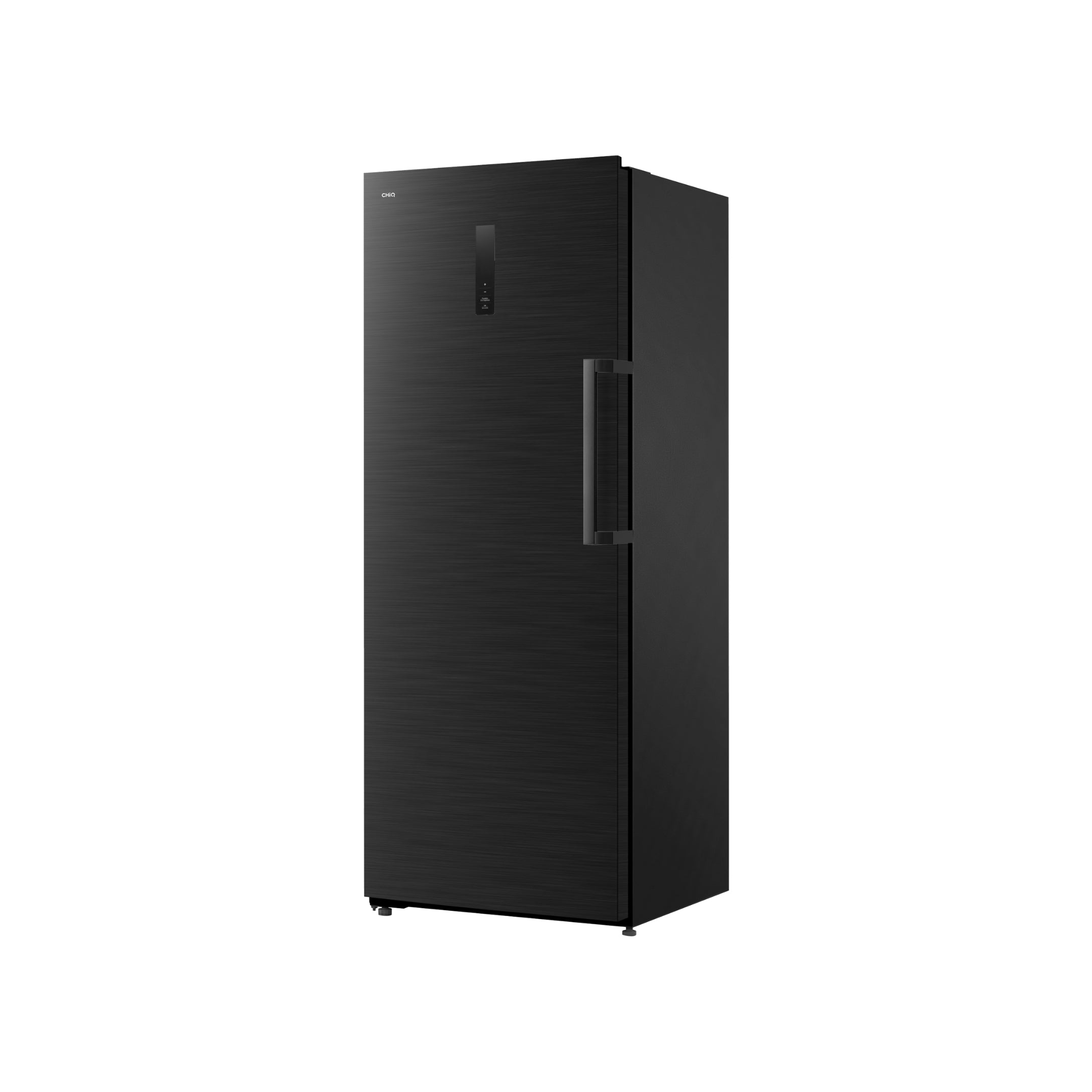 CHiQ 380L Hybrid Vertical Freezer Left Hinge Black Steel