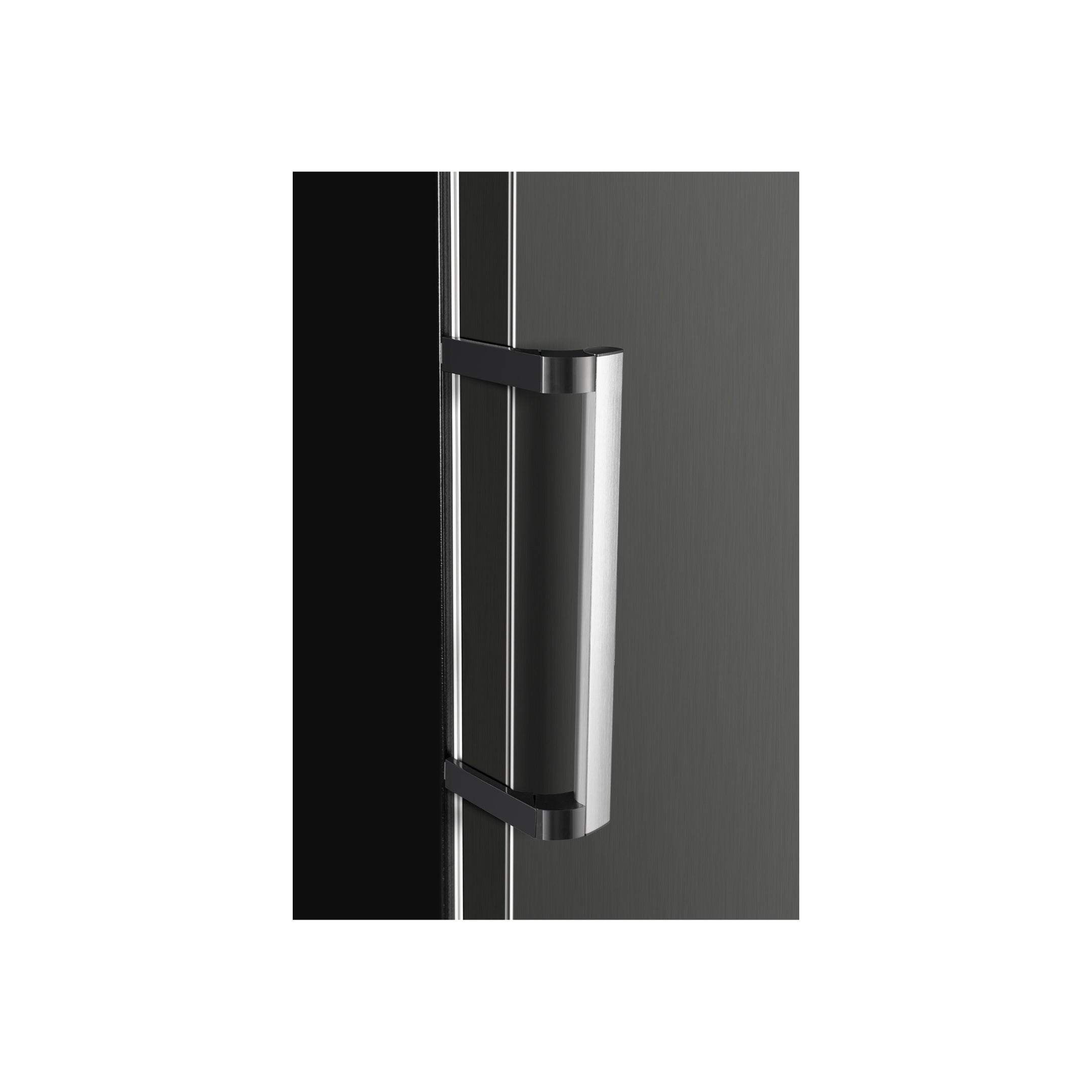 CHiQ 380L Hybrid Vertical Freezer Right Hinge Black Steel