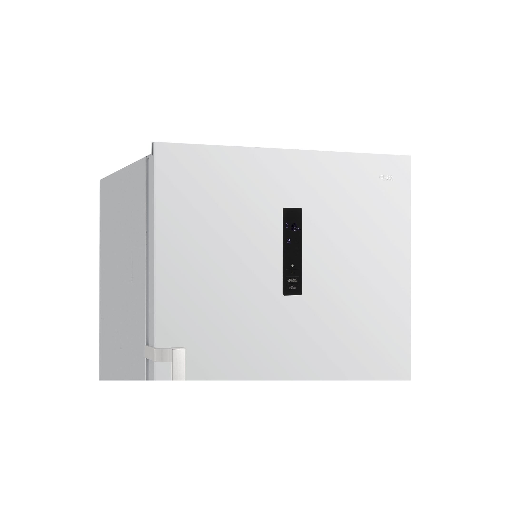 CHiQ 380L Hybrid Vertical Freezer Right Hinge White