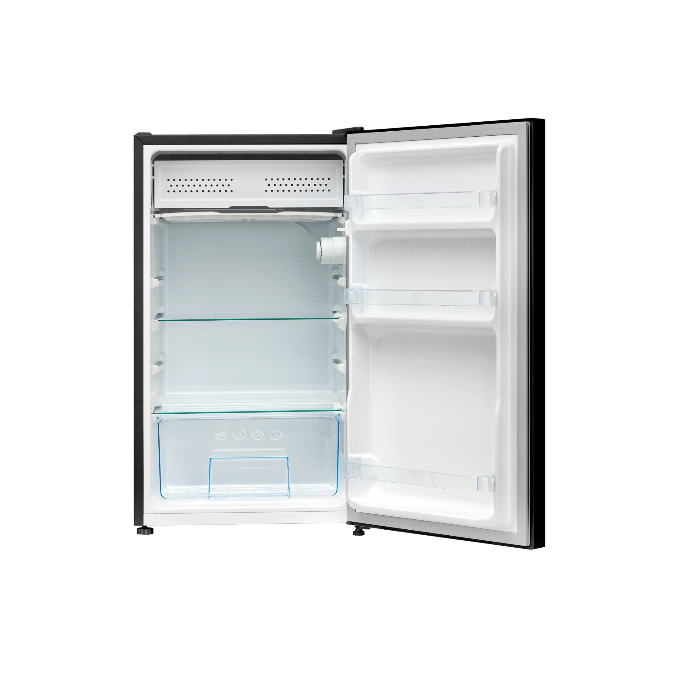 CHiQ 90L Single Door Bar Fridge Black