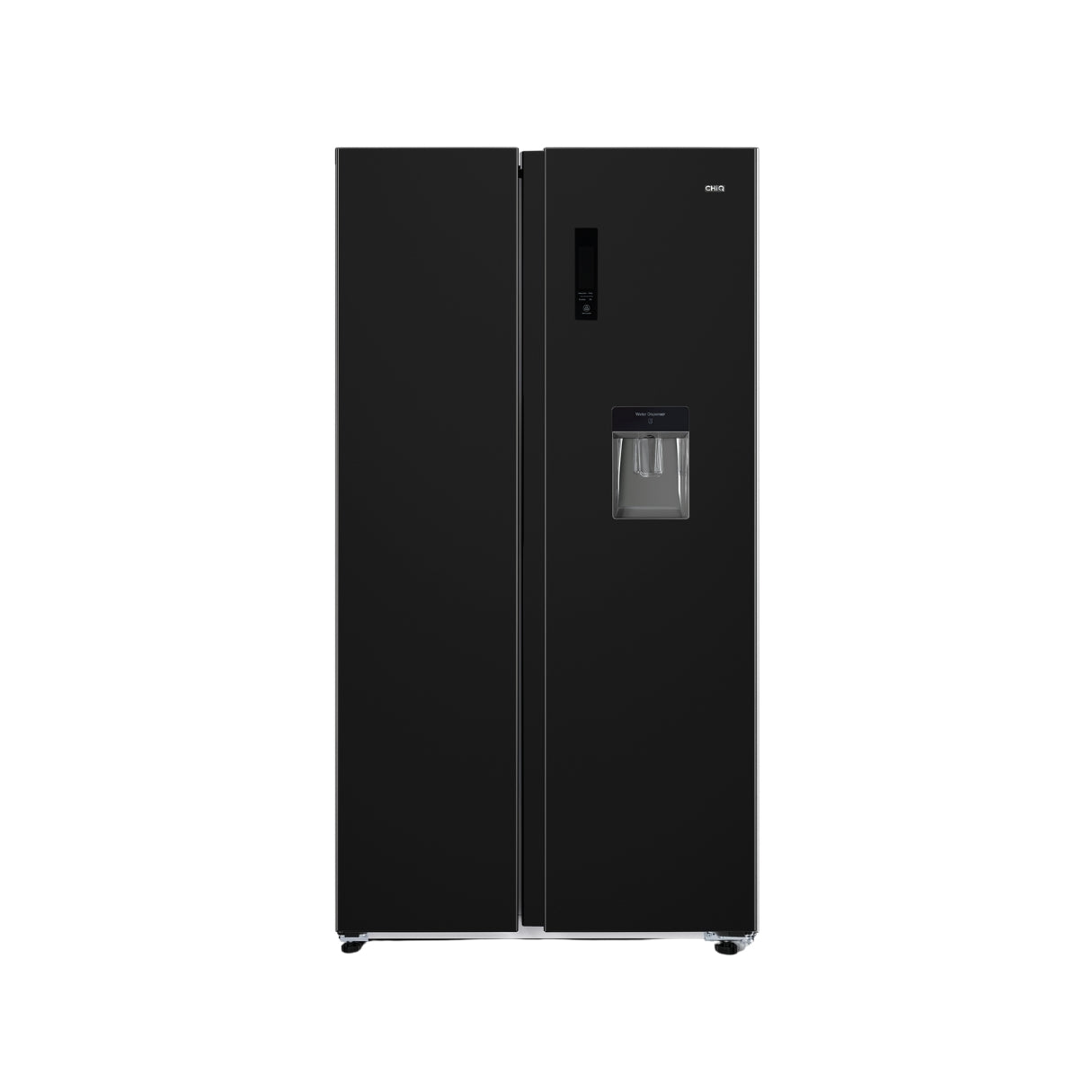 CHiQ 559L Side By Side Fridge Black