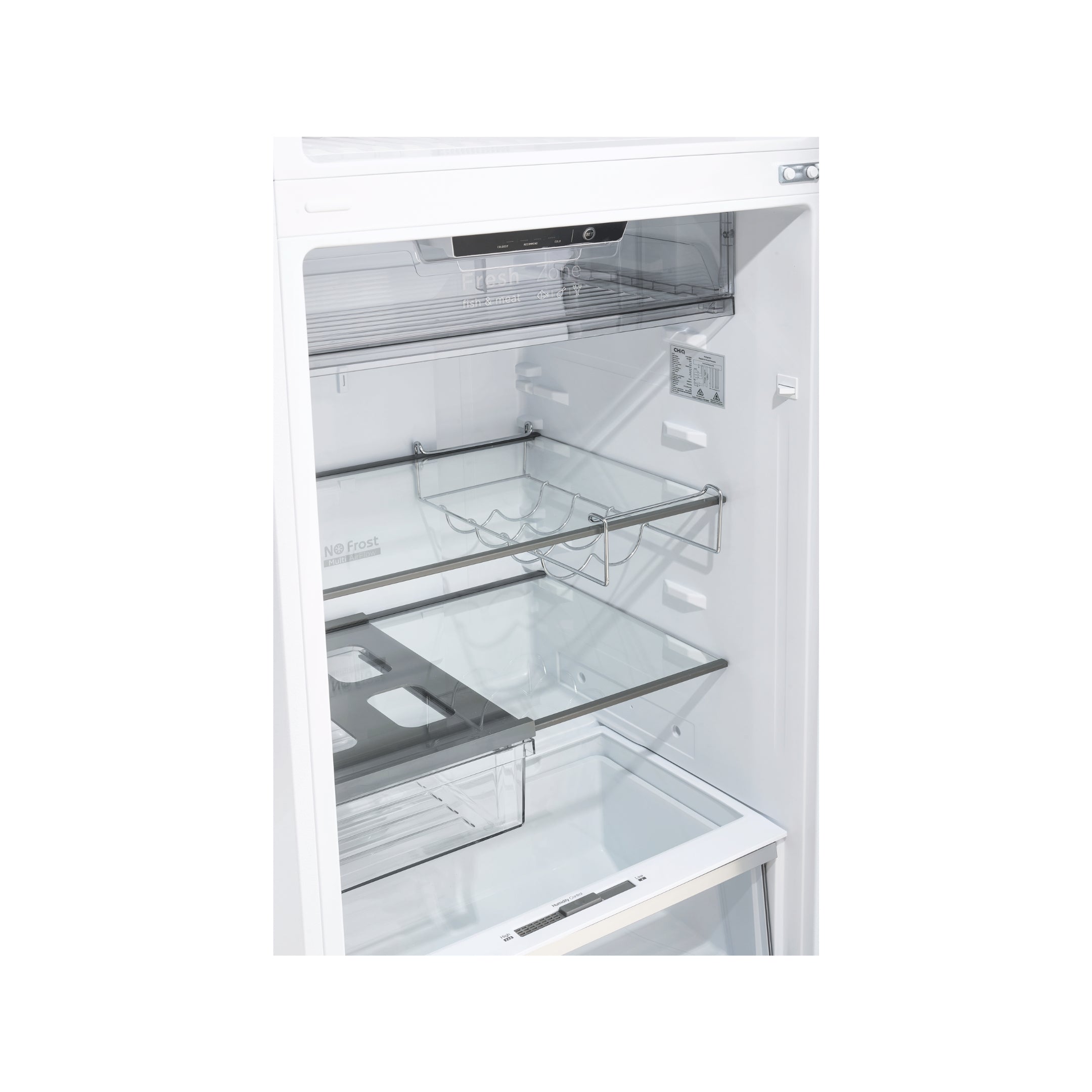 CHiQ 410L Top Mount Fridge White