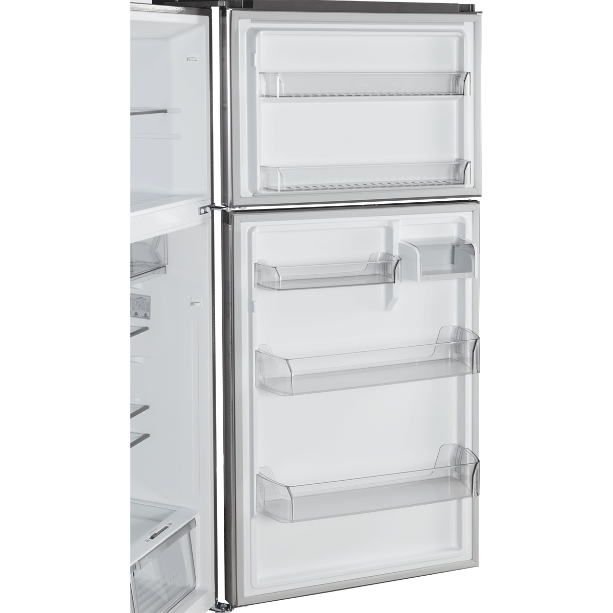 CHiQ 515L Top Mount Fridge Stainless Steel
