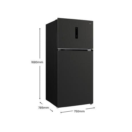 CHiQ 515L Top Mount Fridge Black Steel (2025)