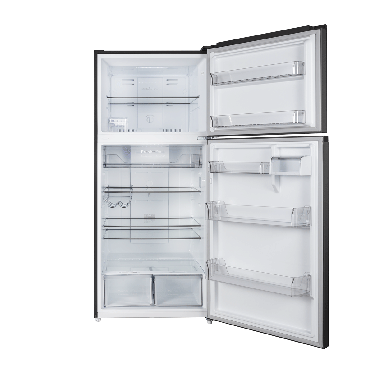 CHiQ 515L Top Mount Fridge Black Steel