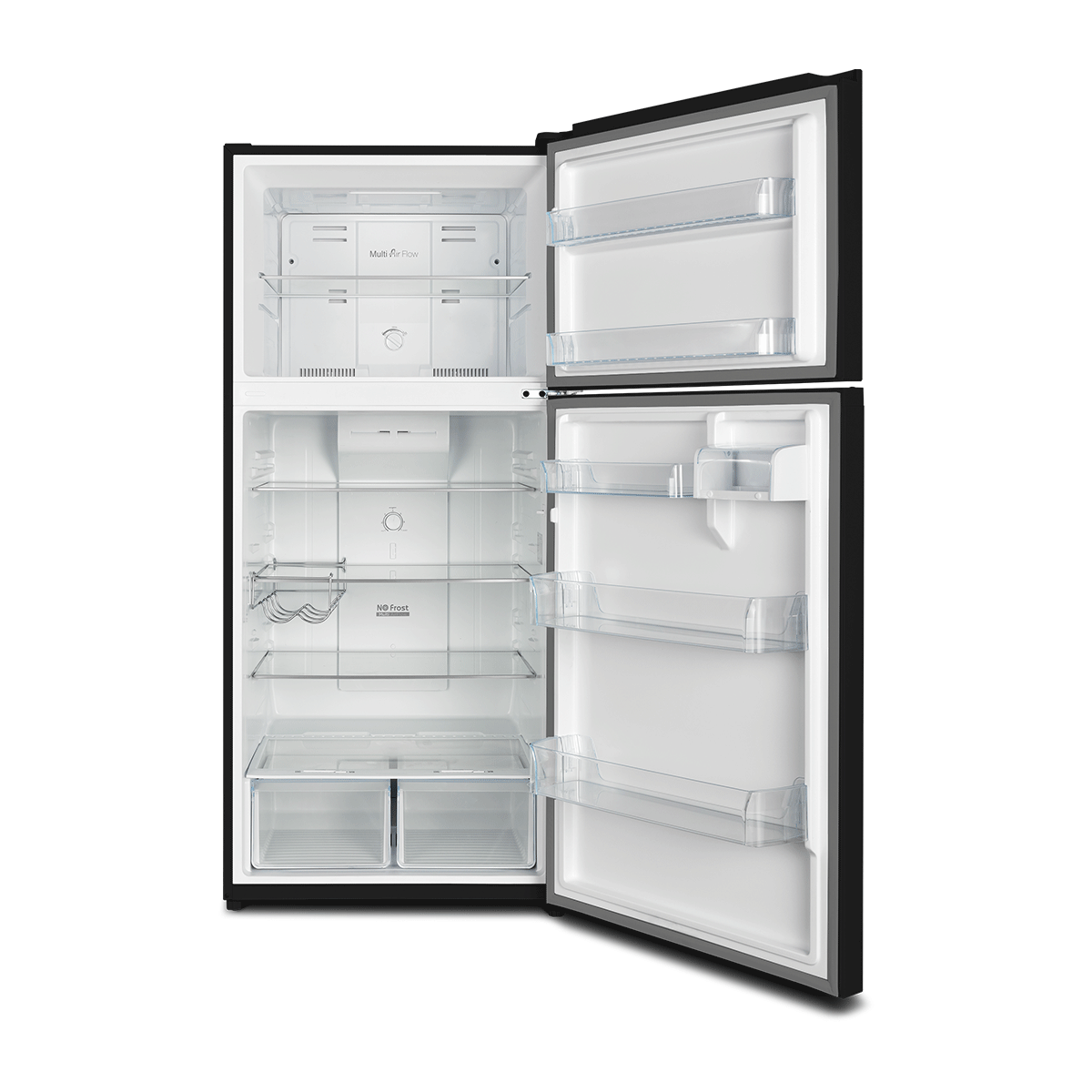 CHiQ 515L Top Mount Fridge Black