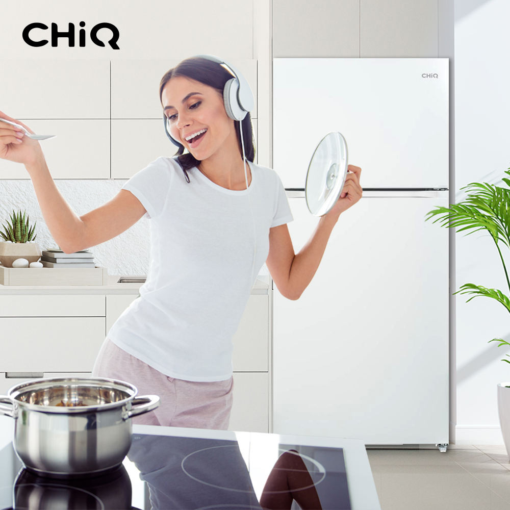 CHiQ 515L Top Mount Fridge White
