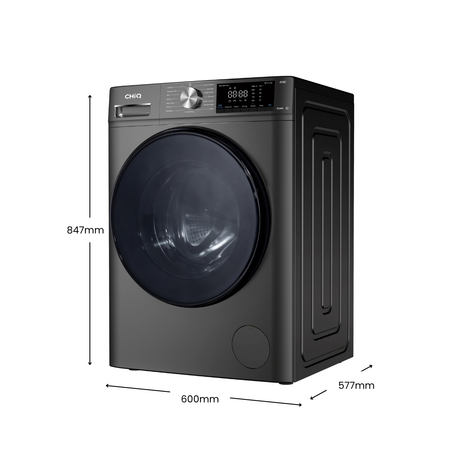 CHiQ 8.5Kg Washer & Dryer Combo Gun Metal