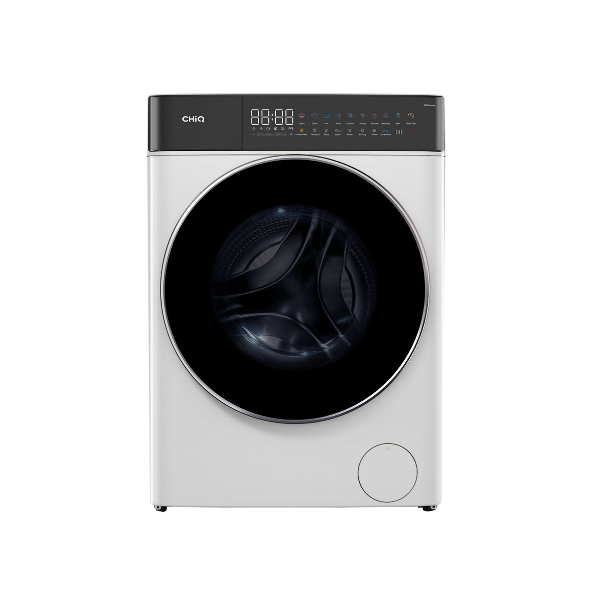 CHiQ 10kg Front Load Washer & Dryer Combo White