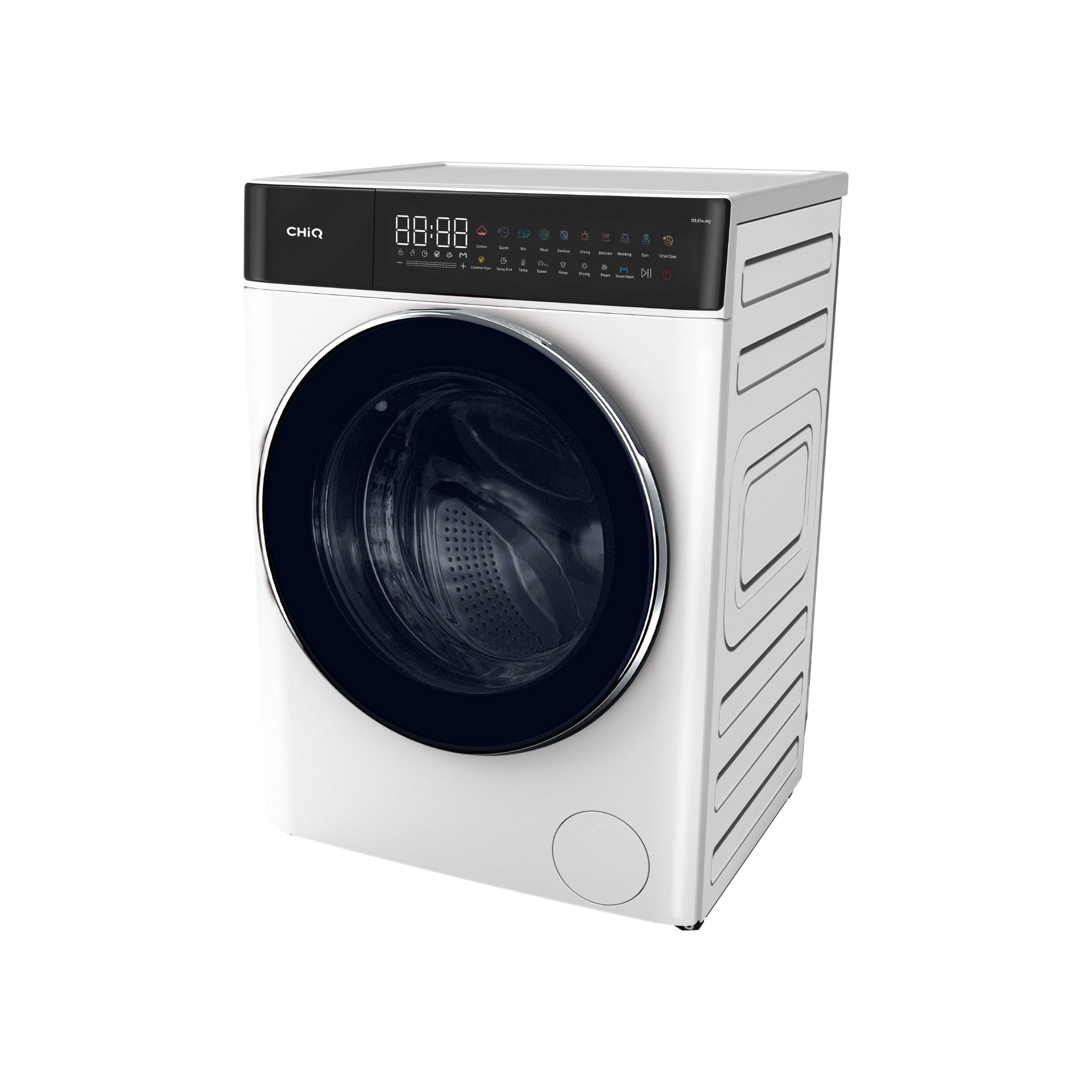 CHiQ 10Kg Front Load Washer & Dryer Combo White