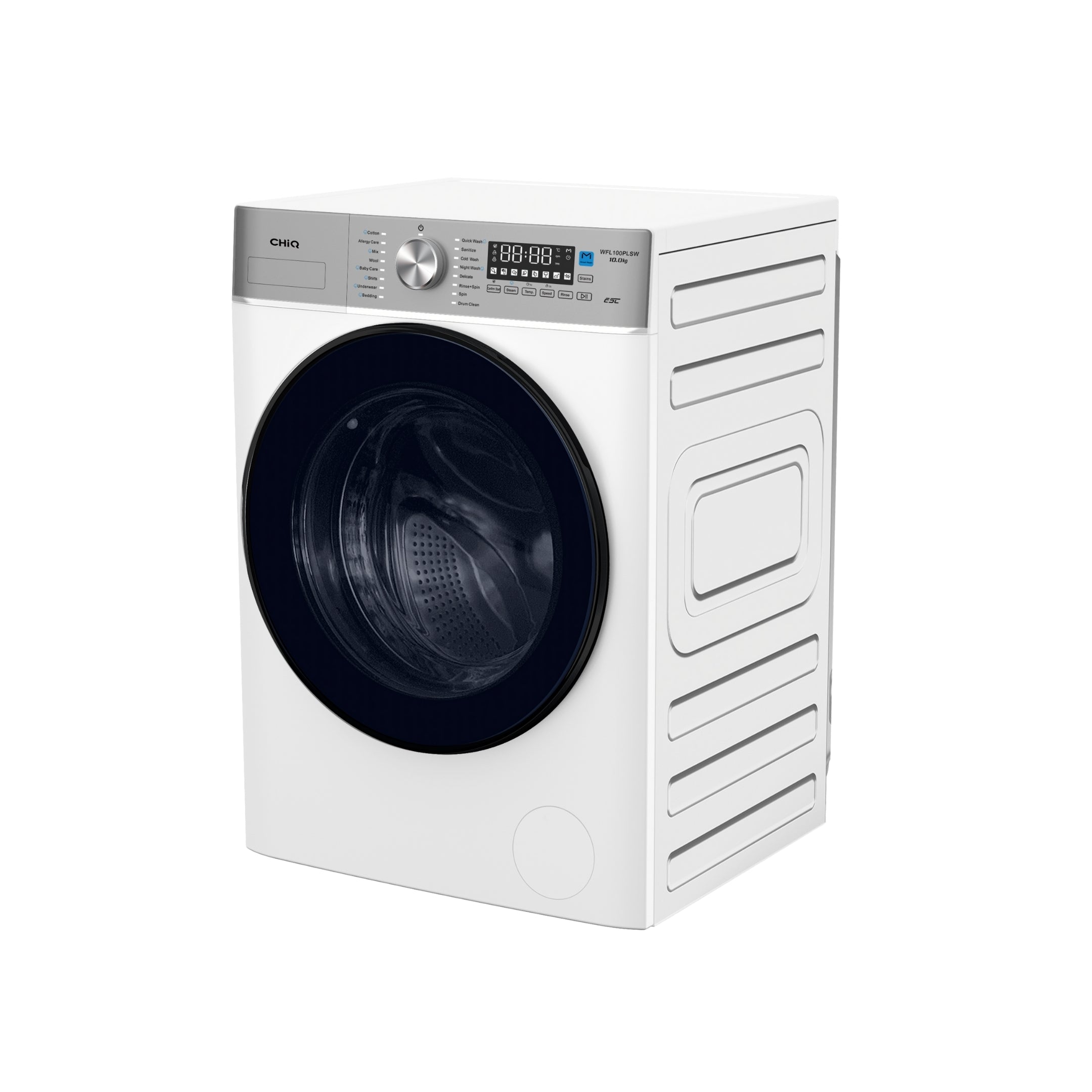CHiQ 10Kg Front Load Washer White