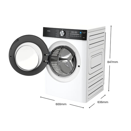 CHiQ 10Kg Front Load Washer White
