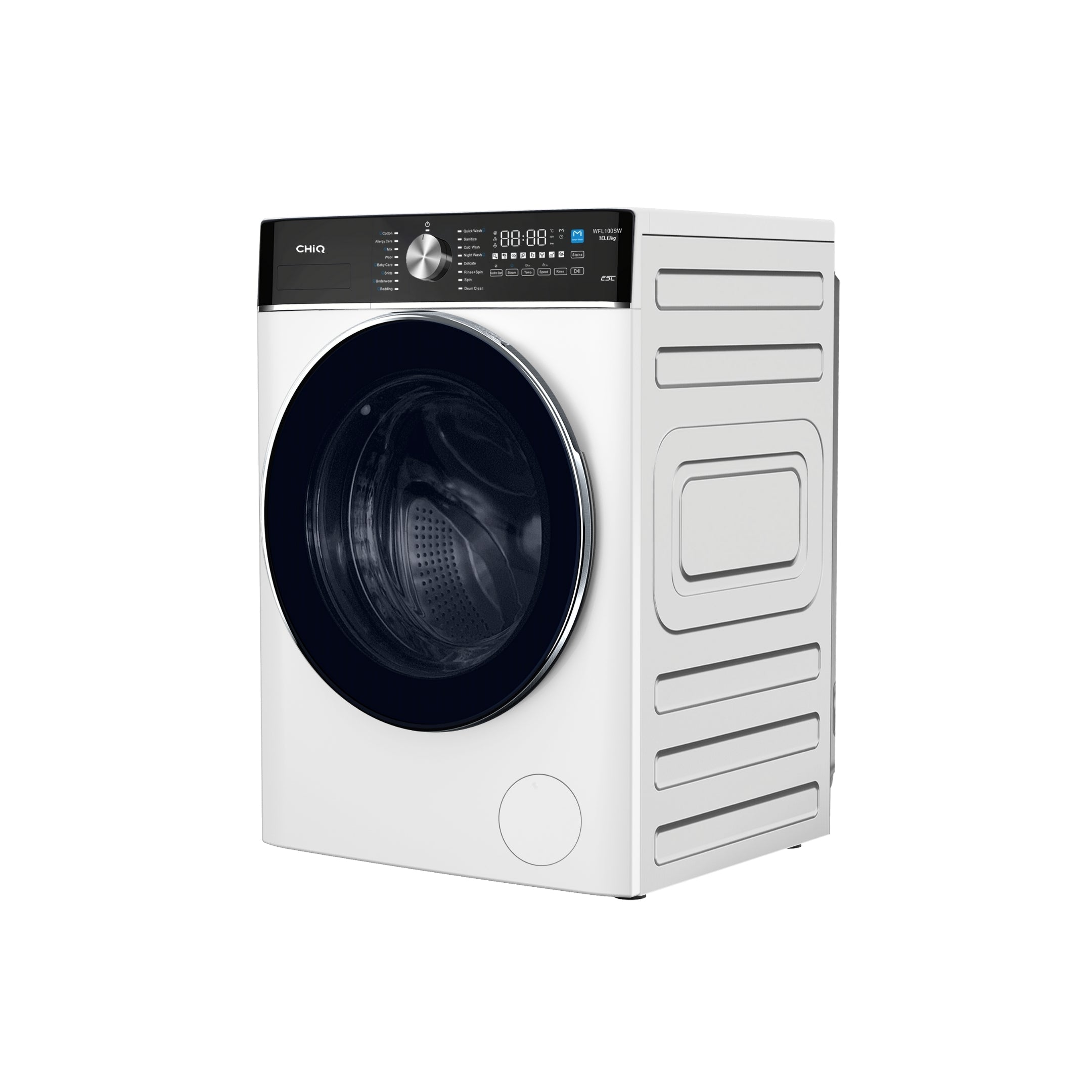 CHiQ 10Kg Front Load Washer White