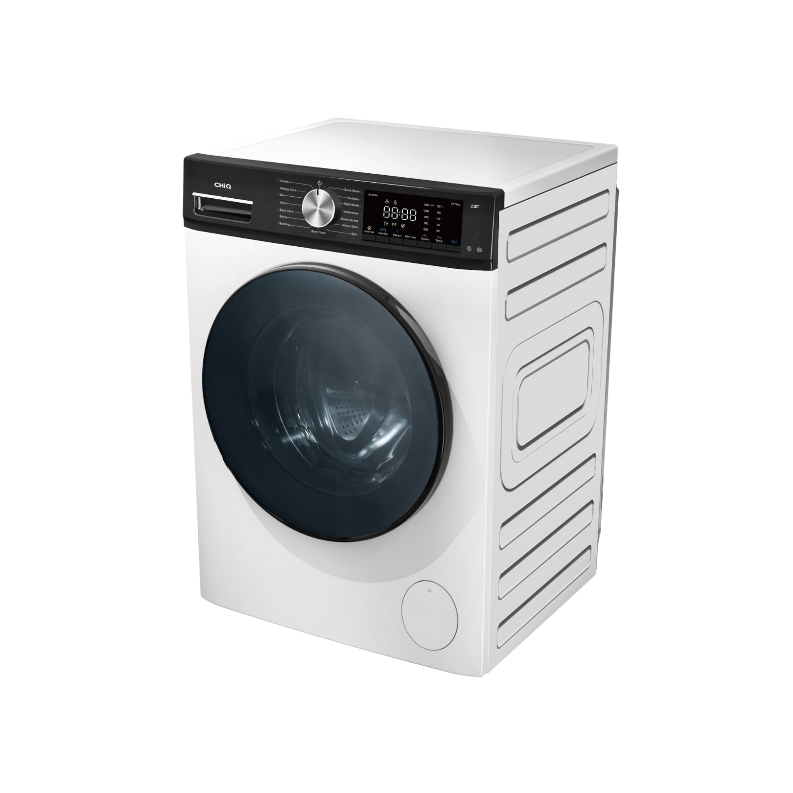 CHiQ 8.5Kg Front Load Washer White