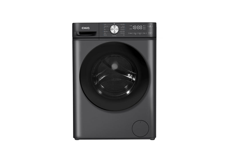 CHiQ 6kg Front Load Washer Gunmetal
