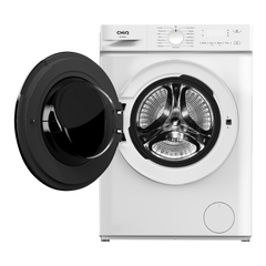 WFL60SW1 white washer front view with door open