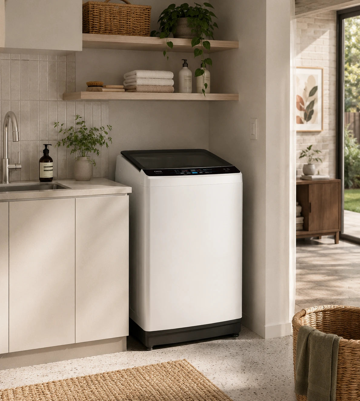 WTL60FDW in a warm laundry setting